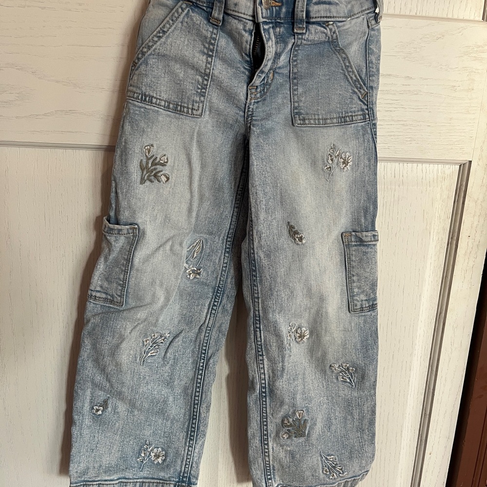 Abercrombie Kids Light Blue High Rise Jeans